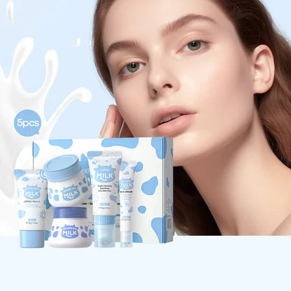 LAIKOU Milk Skincare Set (5‑Piece)